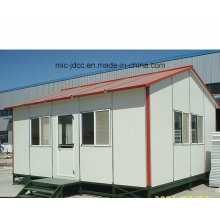 Slope Roof Prefab Barato Modular House, temporariamente mais barato Prefab Cabin